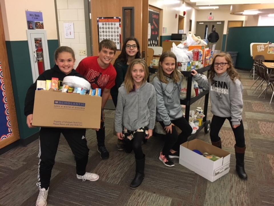 Annual Food Drive | Moran Elementary School