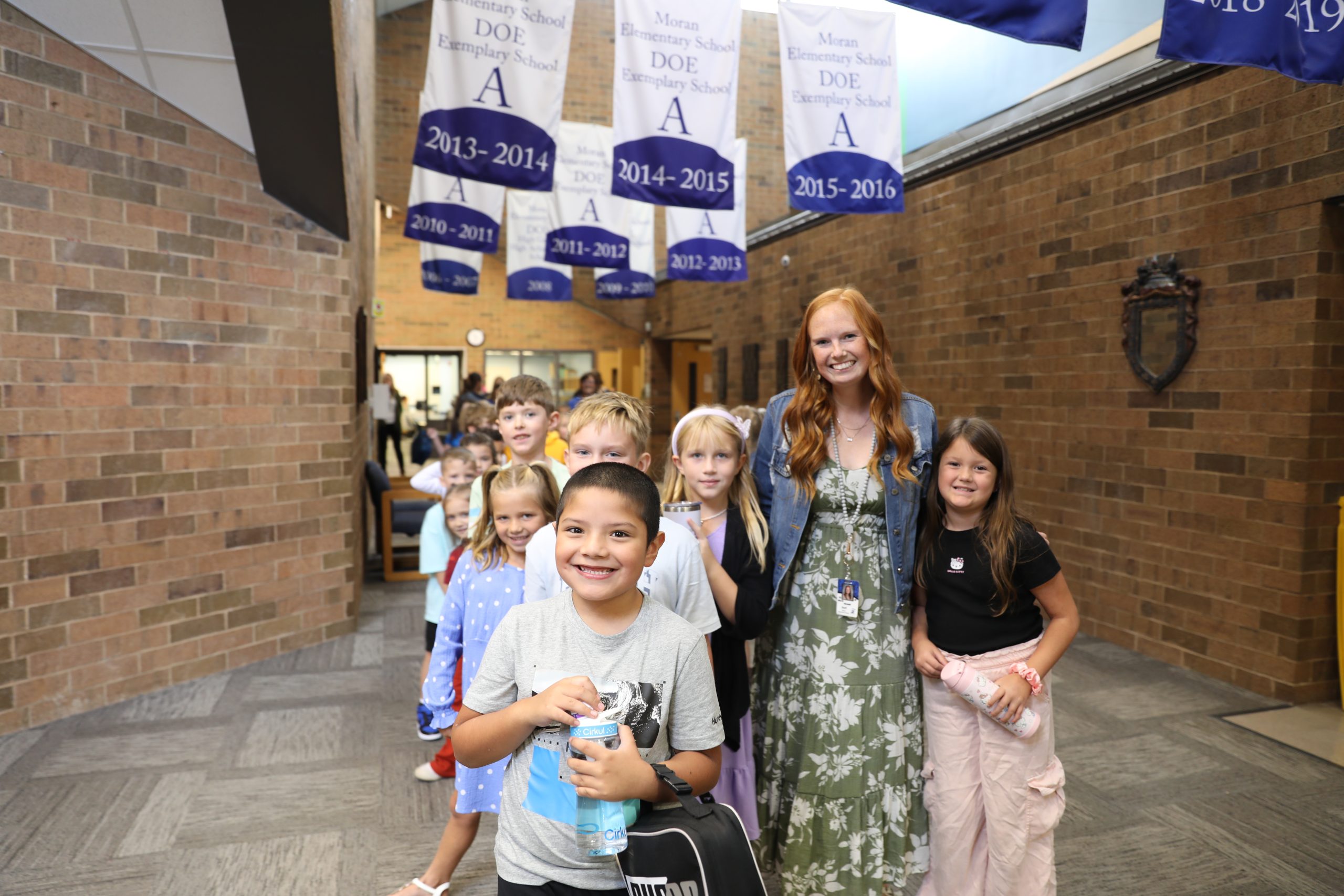 Bittersweet Principal Bob Thompson & students