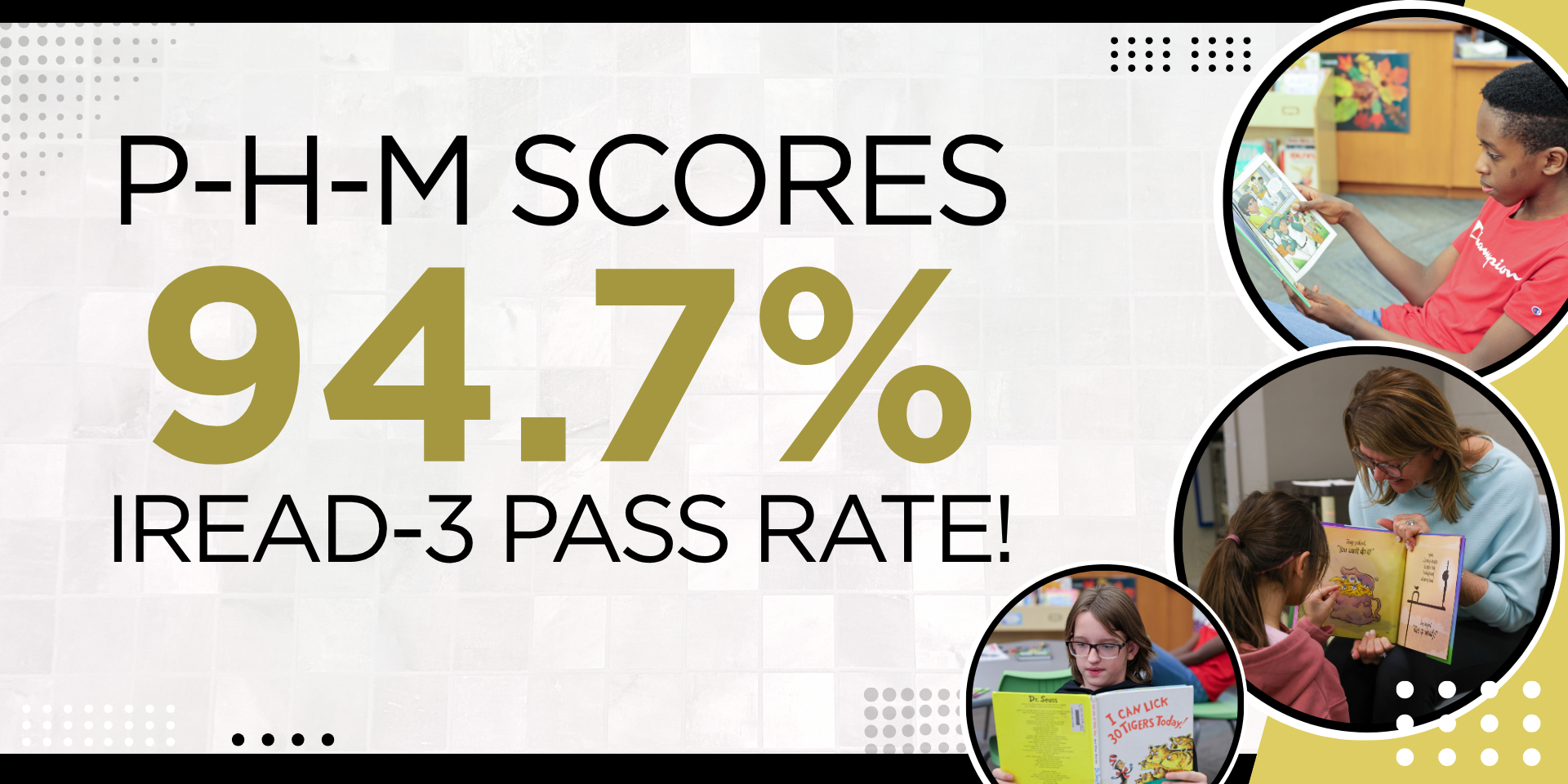 94% PHM scores 97% read-3 pass rate!