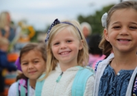 Northpoint kindergartners on the 1st Day of Kindergarten